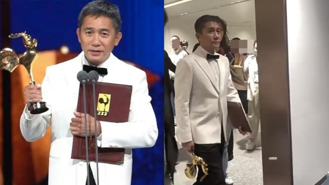 梁朝偉奪金雞獎惹議 網見他「台下1舉動」震驚:不太尊重