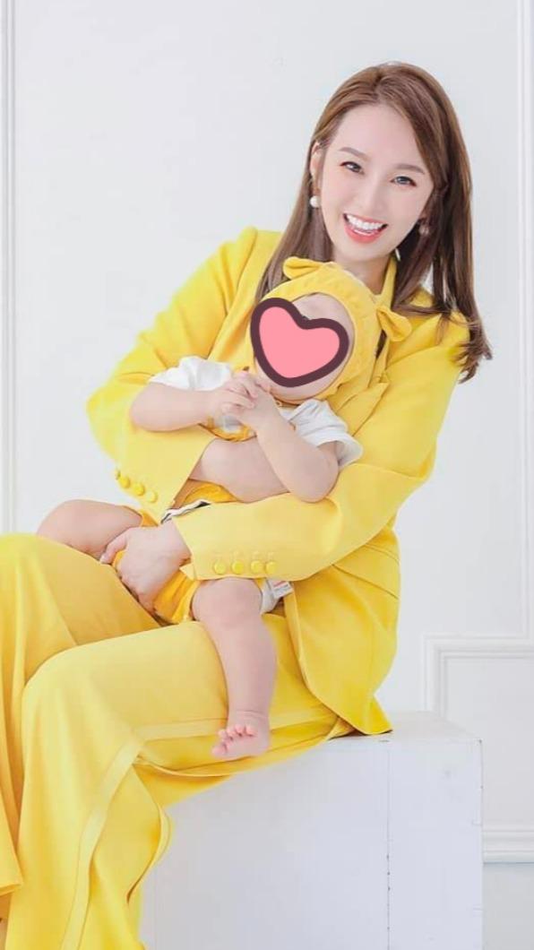張齡予的寶貝兒子小班長將滿周歲。(圖/翻攝自張齡予臉書)