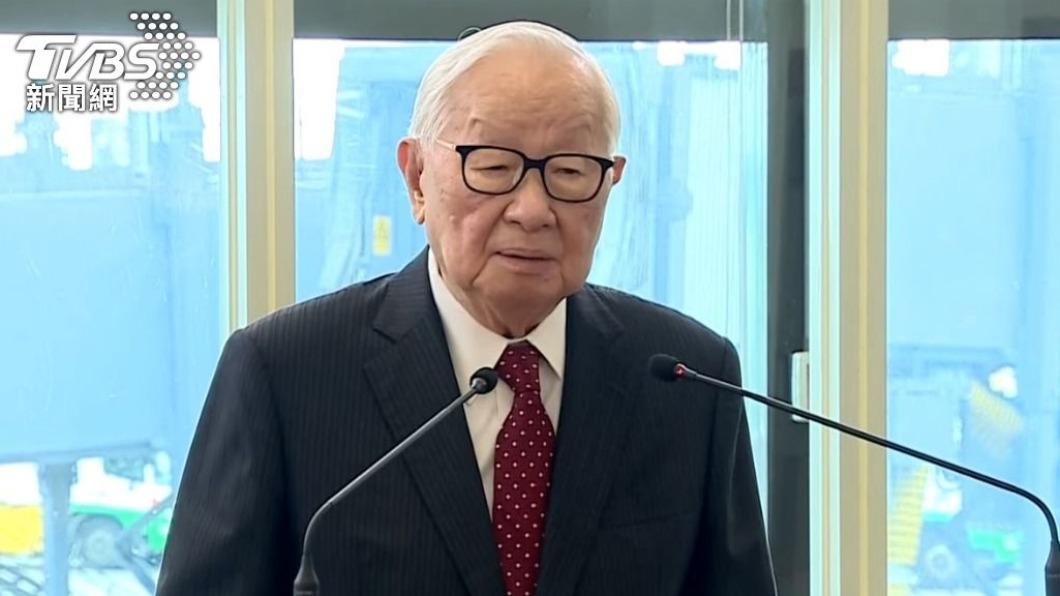 張忠謀表示會致力傳達蔡英文四個重點。(圖/TVBS資料畫面)