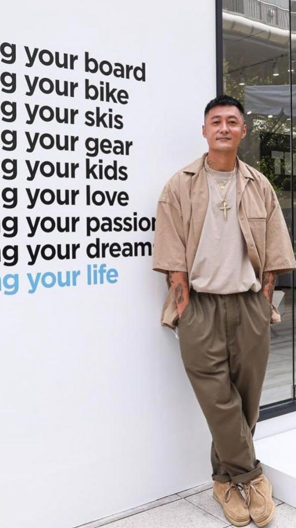 謝忻想和余文樂合照。(圖/翻攝自余文樂IG)
