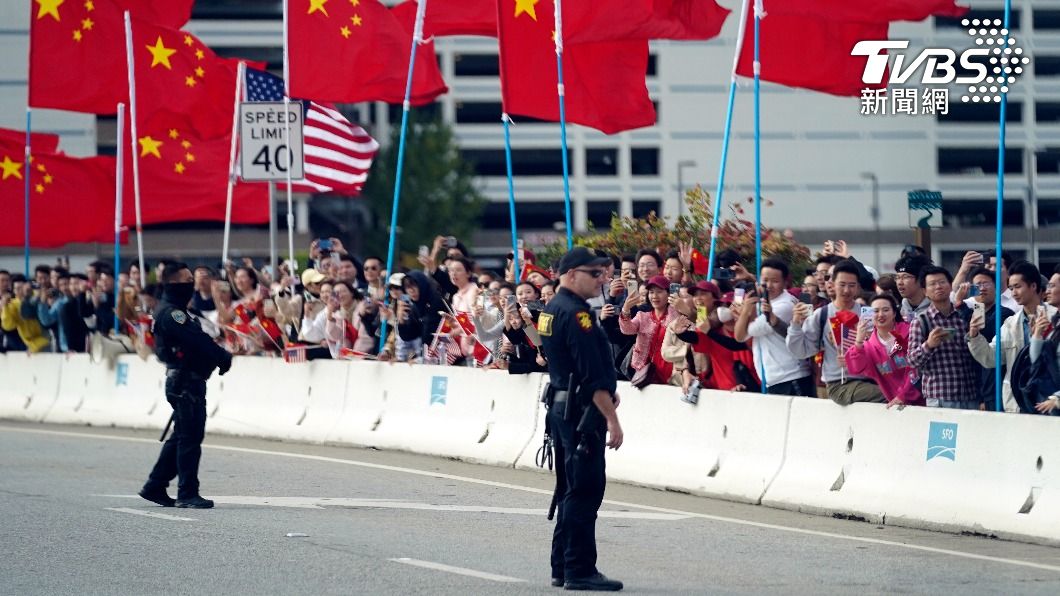 拜習會即將登場!逾2000名示威者聚集迎接拜登車隊