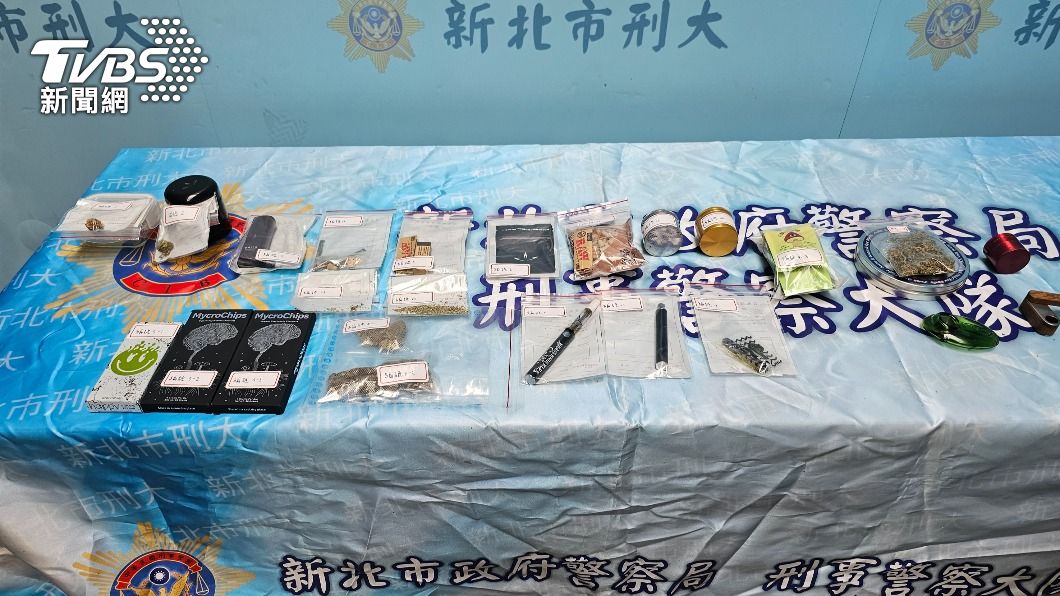 台虎精釀吳祖倫涉毒！新北警登門搜索　各式毒品直接放桌上