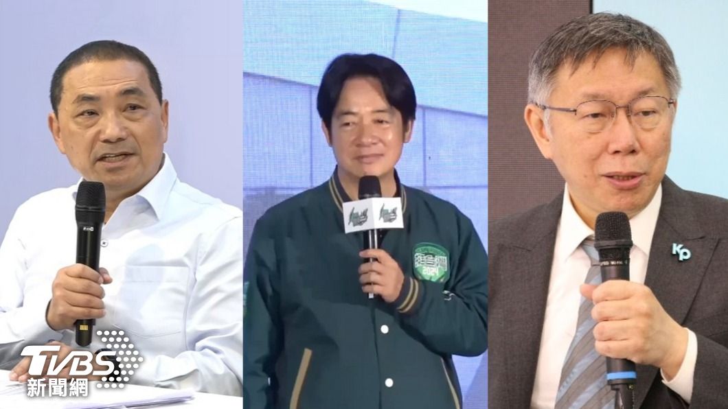 民調/柯文哲被邊緣了?「侯康配」猛飆 藍綠差距僅1.8%