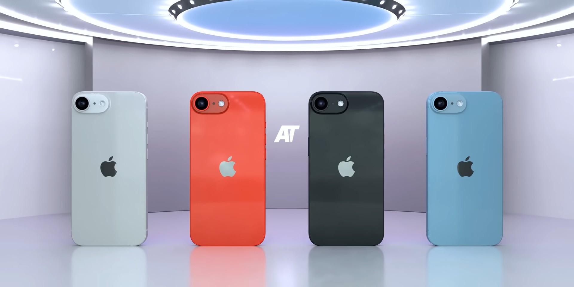 iPhone SE 4傳將有新配色。(示意圖/翻攝自AppleTrack YT)
