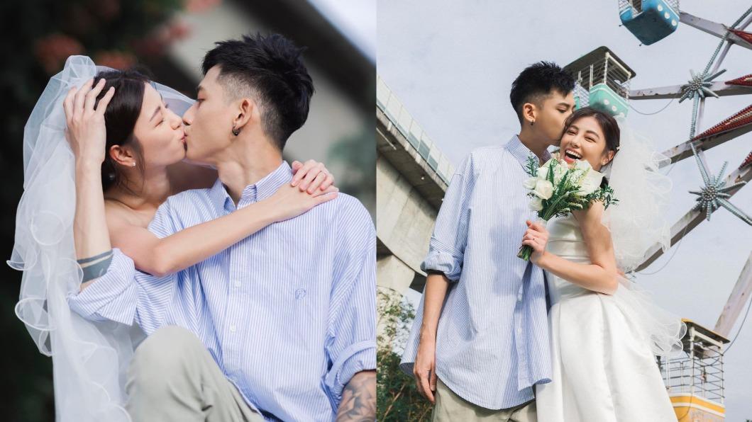 宇珊10月31日與交往5年男友登記結婚。（圖／翻攝自宇珊IG、臉書）