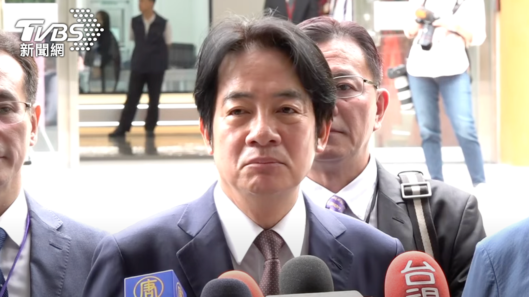 民進黨總統參選人賴清德。(圖/TVBS)