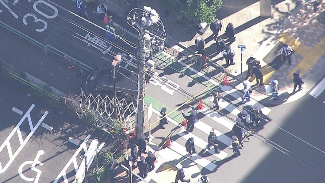 警方已逮捕50多歲的現行犯。（圖／翻攝自@livedoornews推特）