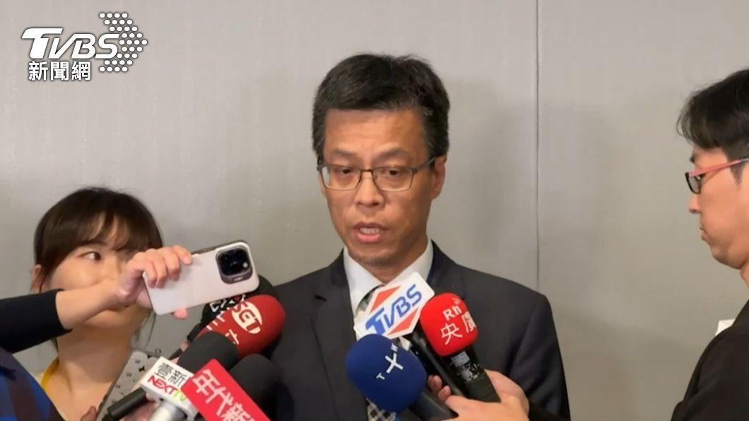 總統府副秘書長黃重諺。(圖／TVBS)