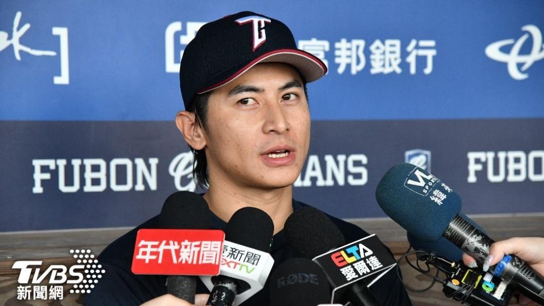 陳傑憲扛第五棒。(圖/胡瑞麒攝)