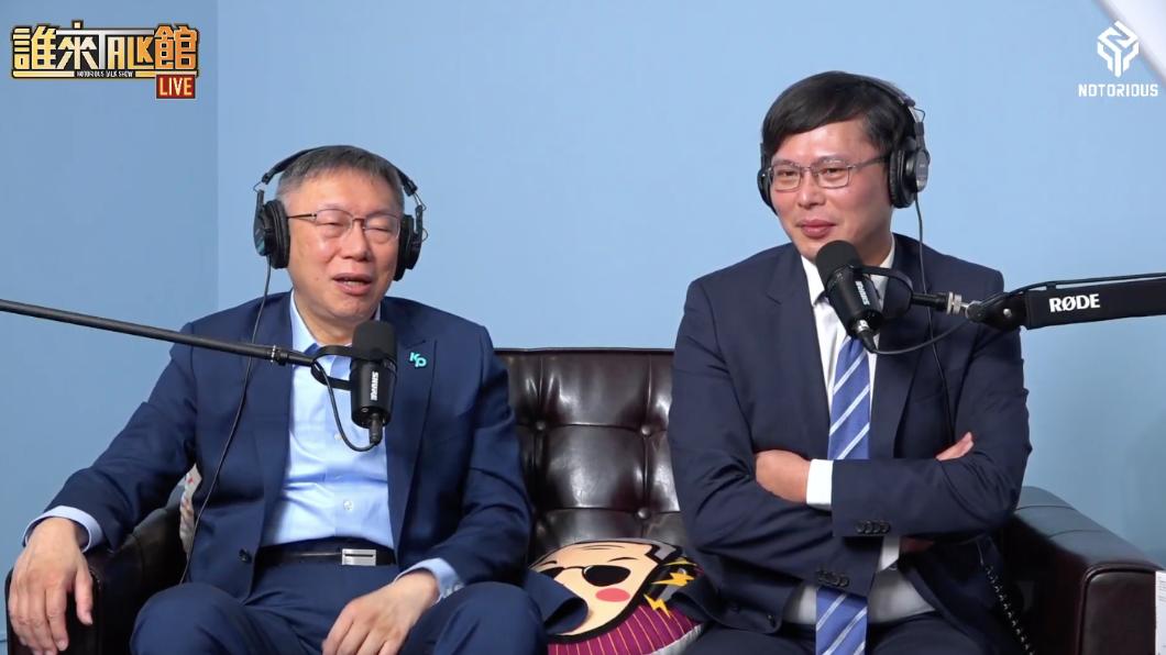 黃國昌去年11月加入民眾黨。（圖／翻攝自誰來Talk館 YouTube）