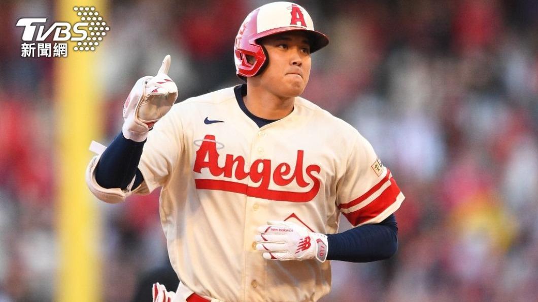 大谷翔平成為史上第一位搶下全壘打王的日本選手。(圖/達志影像美聯社)