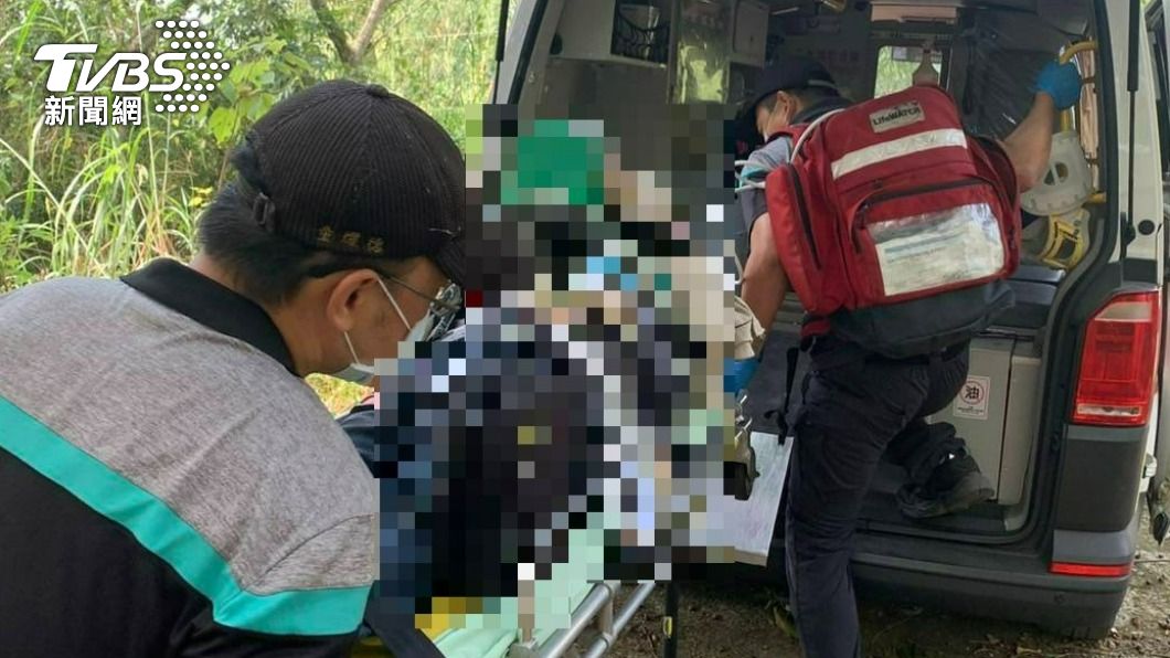 老翁經送醫搶救仍不幸身亡。(圖/TVBS)