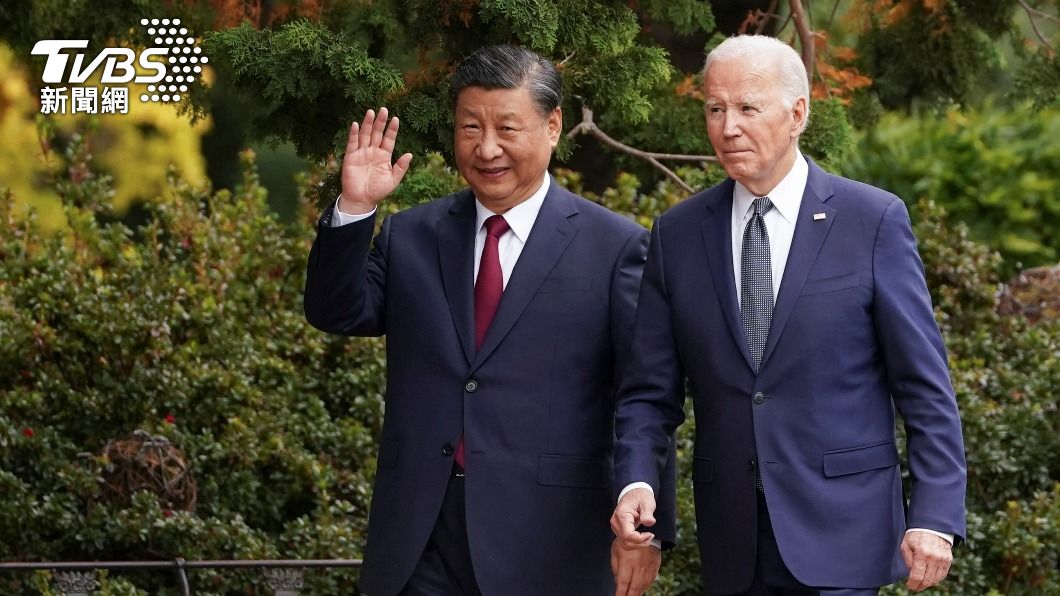 拜登與習近平會面達成多項共識。(圖/達志影像路透社)