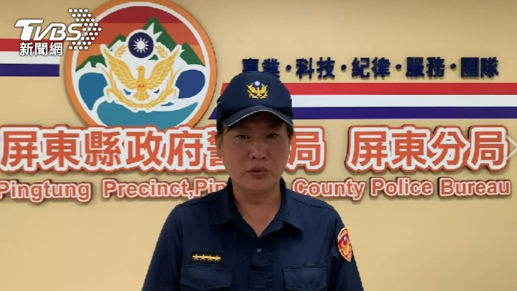 警方表示,若對方製造的假車禍,將以詐欺罪偵辦。(圖/TVBS)