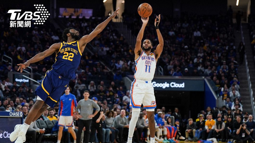 NBA/用三分球轟垮勇士!雷霆射手「單場7中7」 刷新隊史紀錄