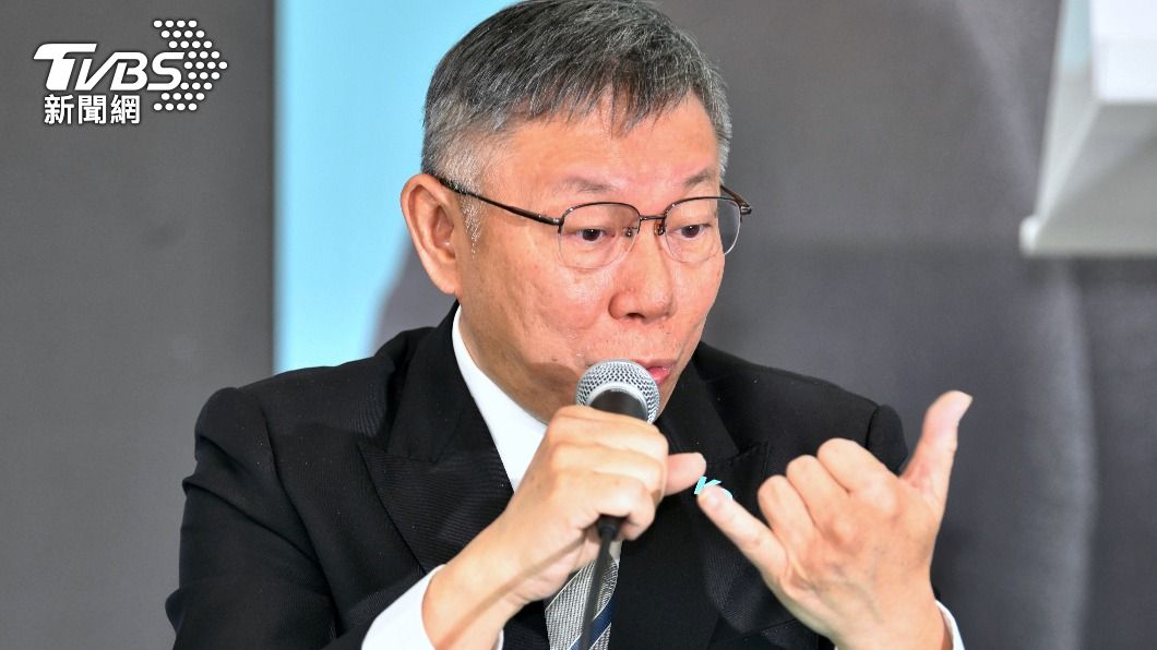 藍白合瀕臨破局,柯文哲親上火線回應。(圖/胡瑞麒攝)