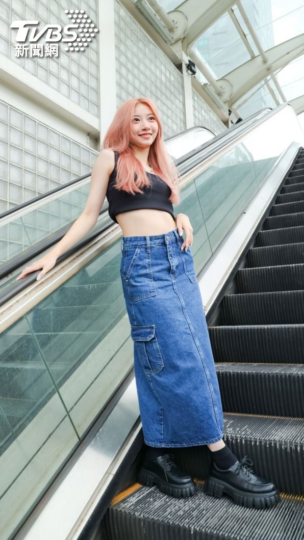 依沛笑起來很美。(圖/趙世平攝)