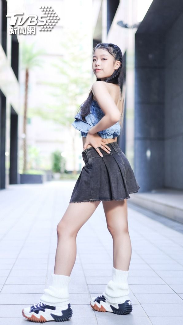 丞妘3歲開始上各大節目表演。(圖/趙世平攝)