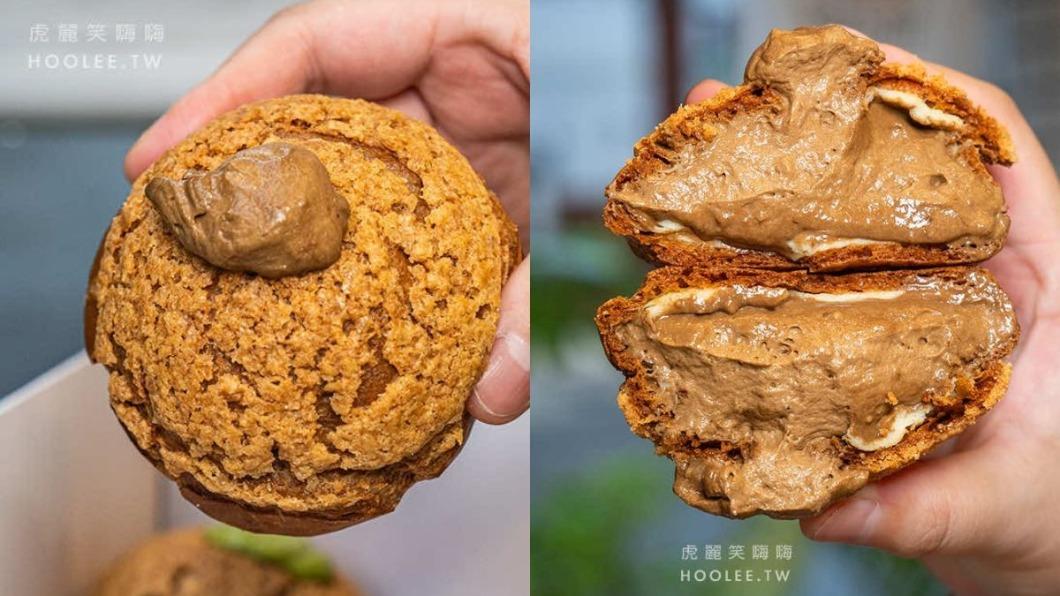 「伯爵口味」的泡芙有著濃郁的佛手柑香氣，加上淡淡苦感，滋味順口。（圖／虎麗笑嗨嗨提供）