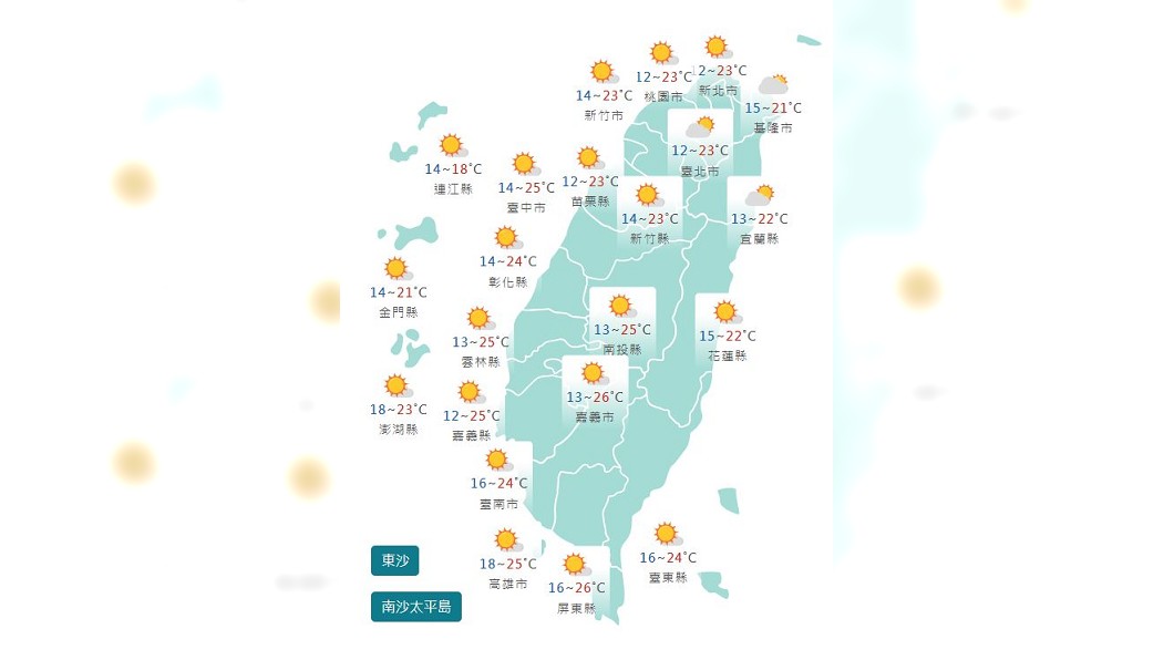 圖／中央氣象局