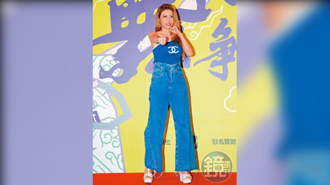 愷樂之前出席舞林爭霸大賽開跑記者會。雖然近來一直傳要復出，但她的前男友曾說她太在意外界眼光，所以復出機會不大。（圖／鏡週刊）