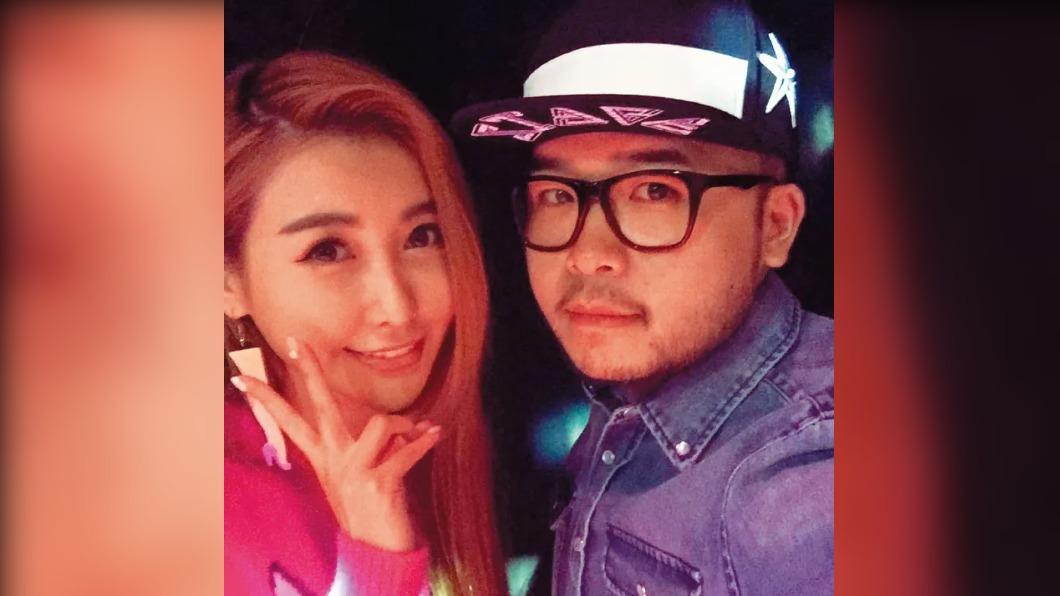 愷樂（左）曾與「Party Boys」的山姆（右）傳出交往，男方一直對她有意思，還被偷拍過約會。（圖／翻攝自愷樂IG）