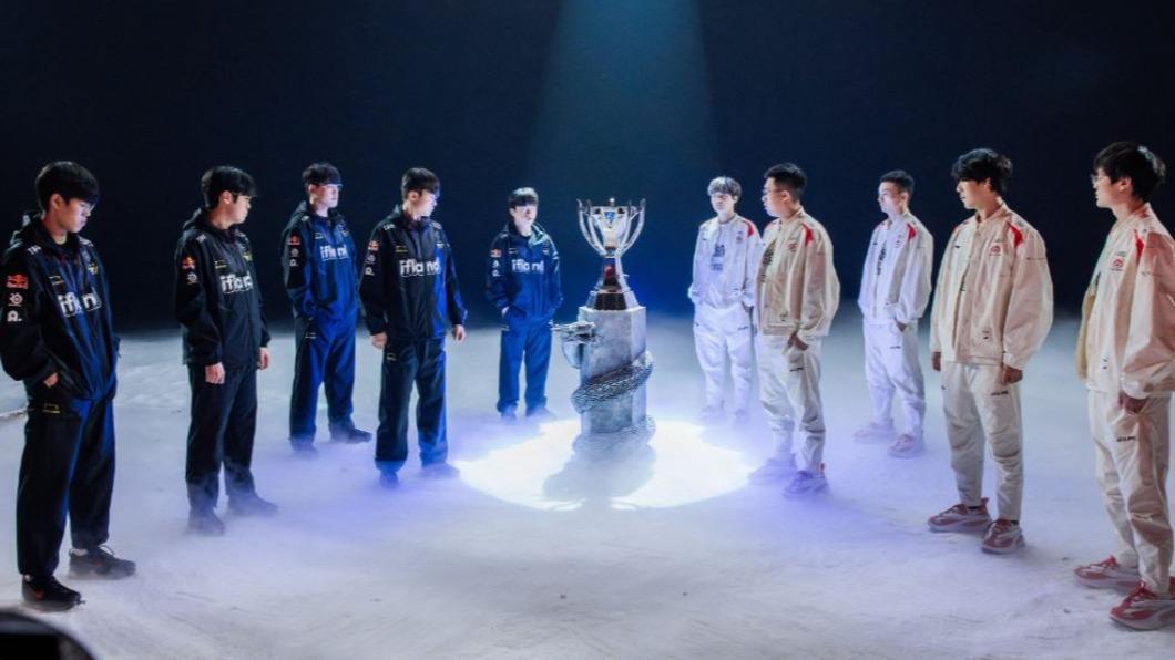 《英雄聯盟》S13世界賽總決賽於今日登場。(圖/翻攝自「@lolesports」X)