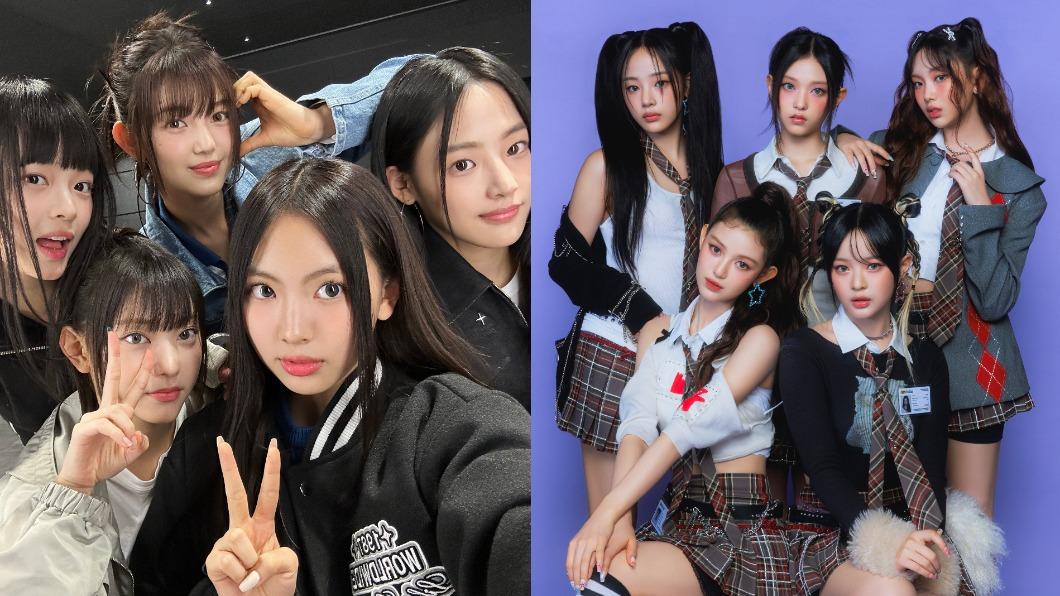 NewJeans「跪下合照」同框T1! 粉絲氣炸:什麼鬼姿勢