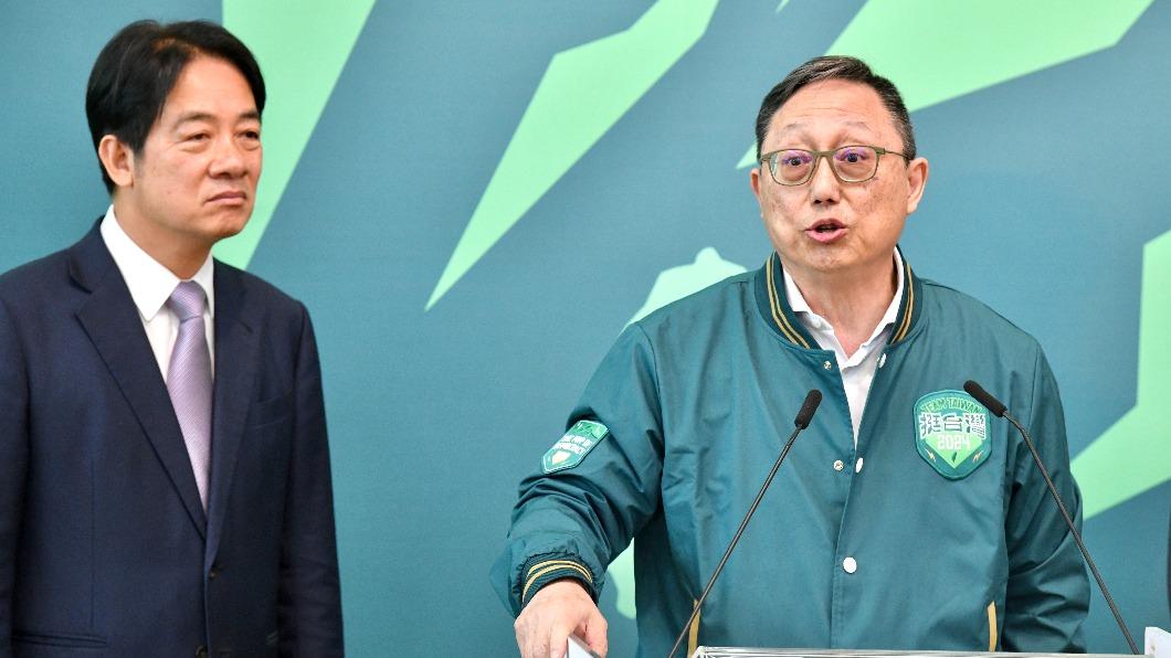 民進黨總統參選人賴清德競選總部主委姚立明。(圖/胡瑞麒攝)