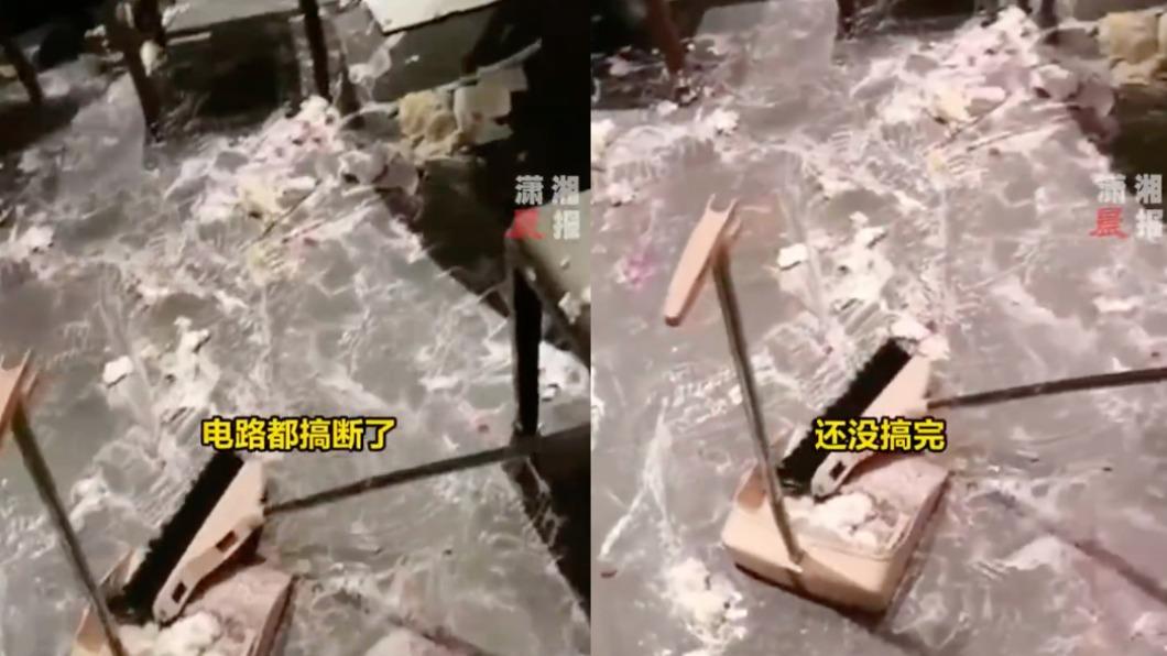 慶生「4盒蛋糕狂亂砸」!奶油攻陷整包廂 店家怒:都清不完