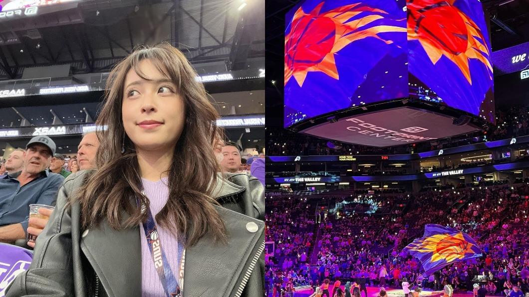 NBA／渡邊雄太主播妻看老公比賽　曬超仙自拍網喊：女神