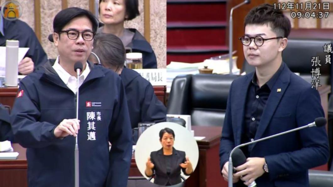 陳其邁希望立院能支持高雄政策。(圖/翻攝自高雄市議會)