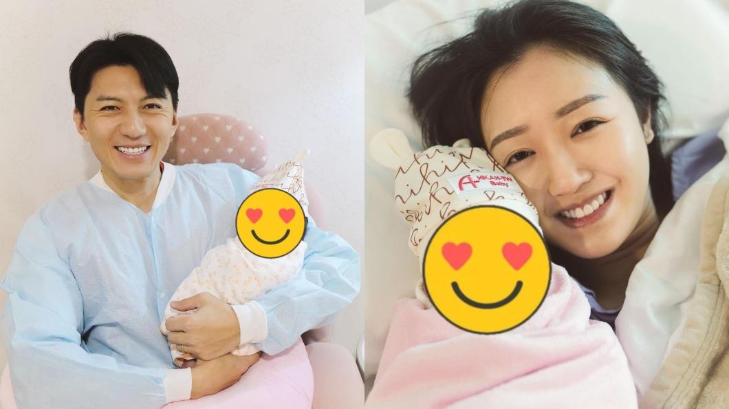 張寶兒、袁偉豪曬一家三口照，喜迎兒子誕生。（圖／翻攝自張寶兒IG）