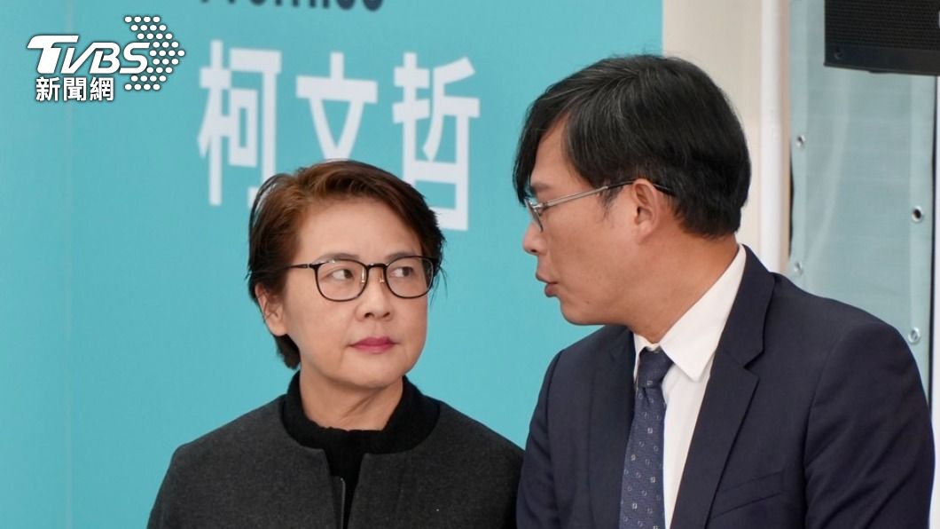 柯文哲派黃珊珊、黃國昌打頭陣。(圖/區國強攝)