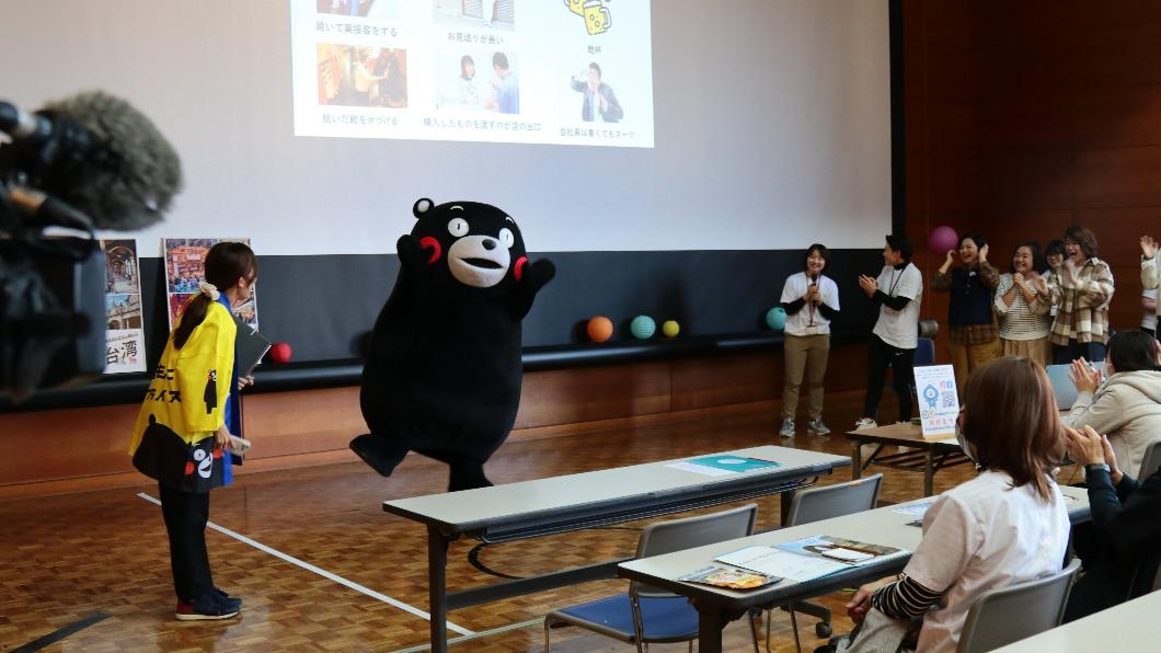熊本熊驚喜現身。（圖／桂田文化藝術基金會提供）