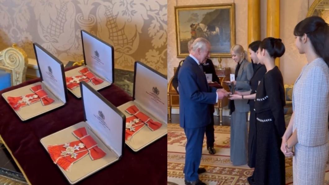 查爾斯三世也授予她們MBE榮譽勳章。（圖 / 翻攝自@RoyalFamily X） 