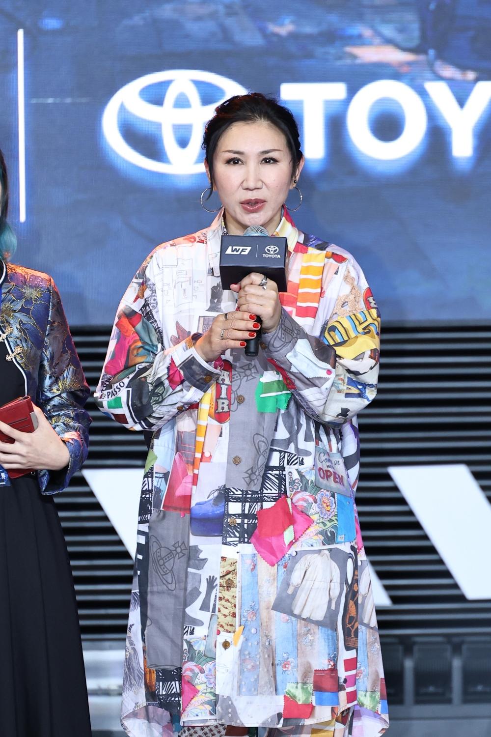 高橋洋子為當年311大地震感謝台灣人。(圖/張哲鳴攝)