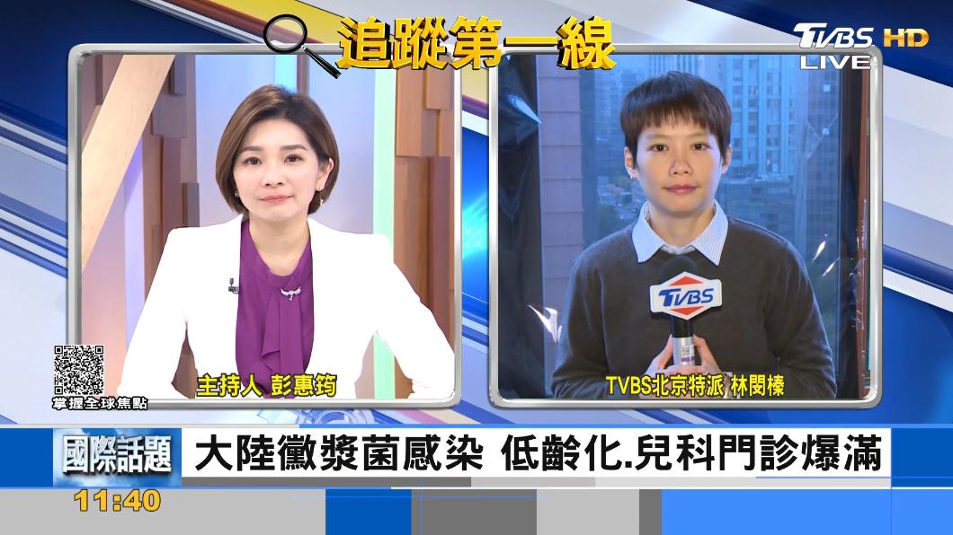 大陸流行「黴漿菌肺炎」候診要等超過24小時