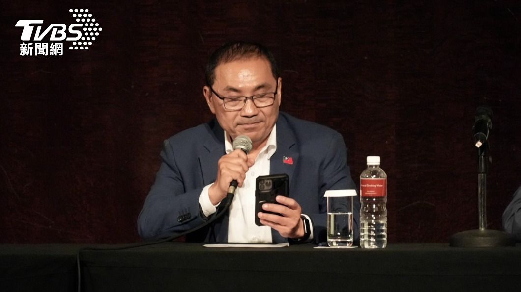 國民黨總統候選人侯友宜。(圖/區國強攝)