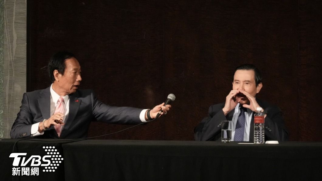 馬英九表示「我是見證人原則上不發言」。(圖/區國強攝)