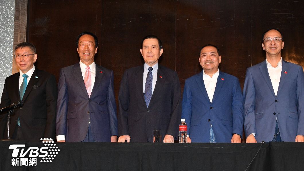 圖輯/藍白郭「君悅會」漫火藥味 談判2小時成無言結局