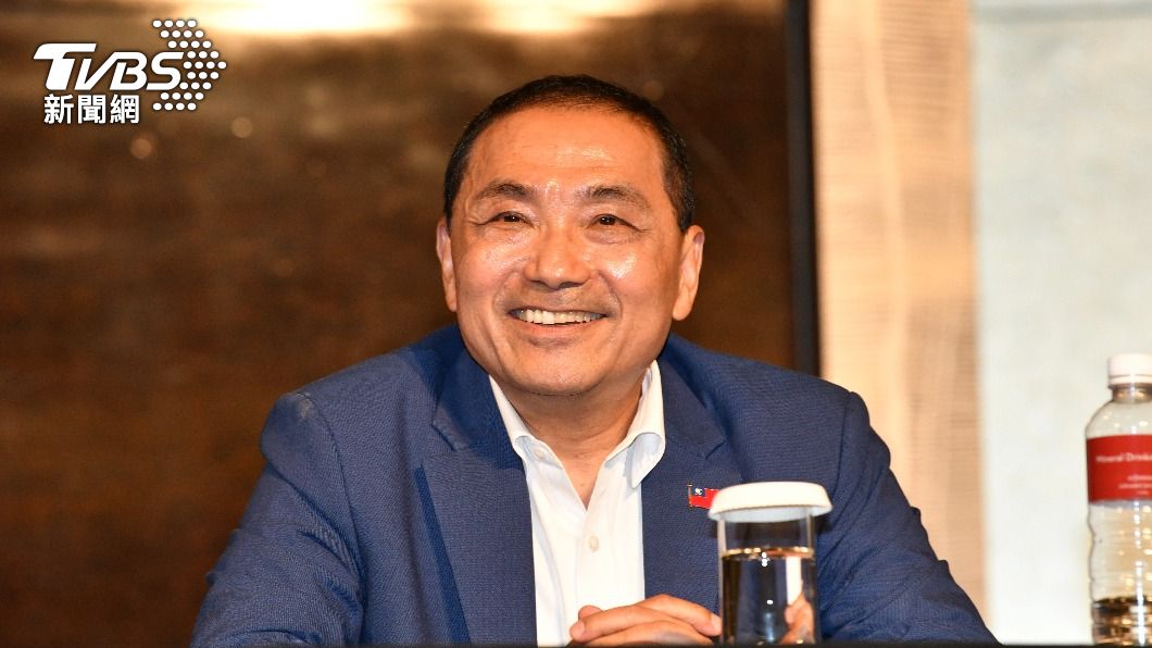 國民黨總統候選人侯友宜。(圖/胡瑞麒攝)