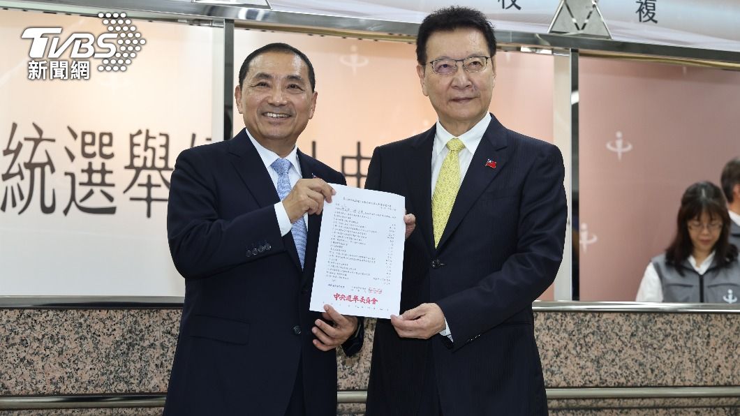侯友宜在藍白合破局後，火速找了趙少康擔任副手。（圖／胡瑞麒攝）