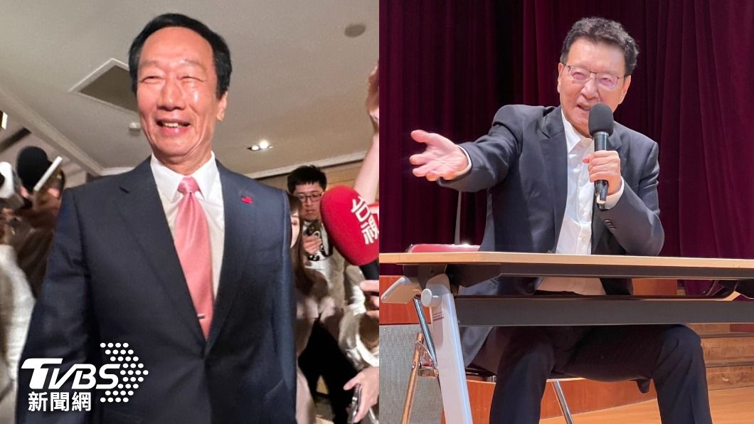 郭董爭奪戰開跑!趙少康喊話郭台銘「歸隊」:一起實現政黨輪替