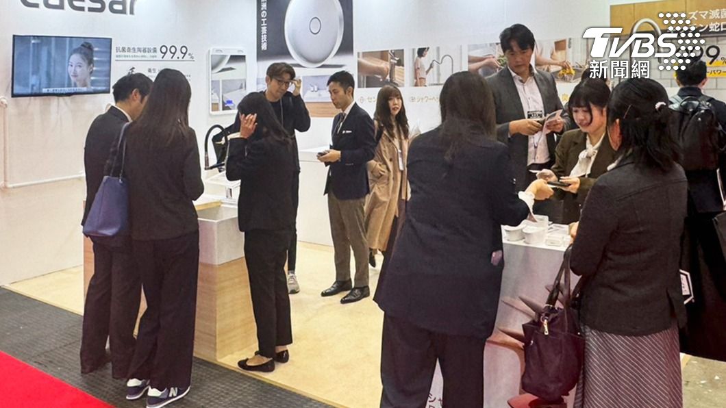 台灣研發!電漿滅菌廚房龍頭 東京家居展掀話題