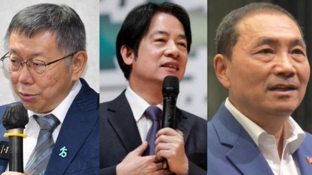 2024總統大選進入倒數，選戰激烈。（圖／翻攝自賴清德臉書、侯友宜競辦提供、TVBS資料畫面） 