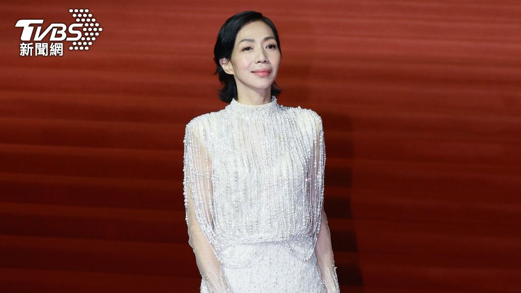萬芳今晚除在金馬60角逐女配角獎,還表演嘉賓身分登台。(圖/TVBS娛樂組攝)