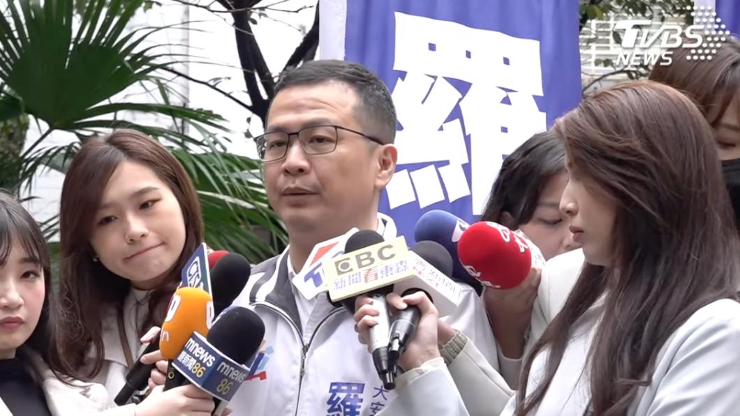 立委參選人羅智強。（圖／TVBS）