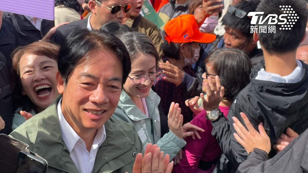 民進黨副總統參選人蕭美琴今以短髮亮相。（圖/吳紹瑜攝）