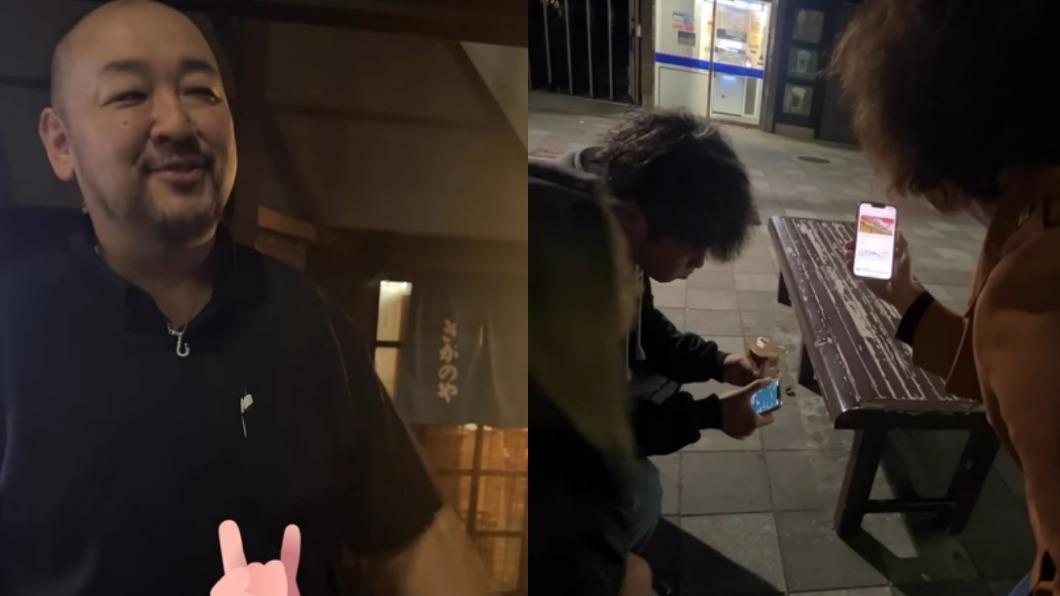 陶晶瑩遇到熱心的老闆和當地人幫忙叫車和聯繫飯店。（圖／翻攝自陶晶瑩IG）
